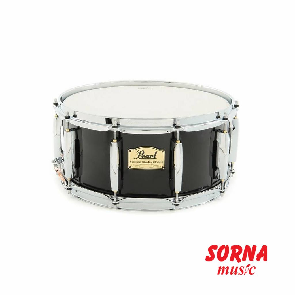 6065-Pearl Session Studio Classic BIRCH KAPUR SSC14X5.5 C103 Snare Drum اسنیر پرل مدل Session Studio Classic - Image 1