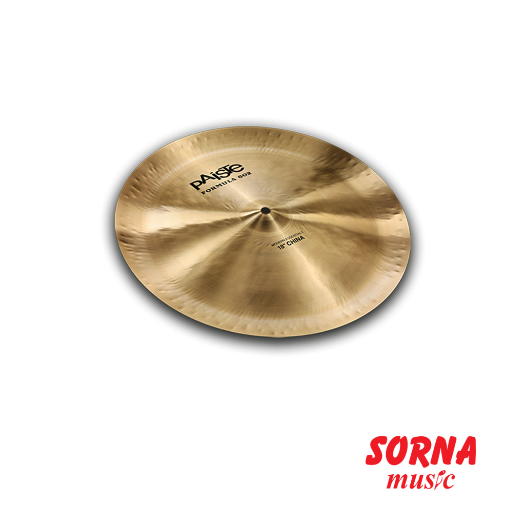 5104-Paiste 18-inch Formula 602 Modern Essentials China Cymbal سنج چاینا 602 اسنشیال مدرن 18 اینچ پایست - Image 1