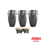 تومبا سه تايي با بانگو وپايه Bobby Allende Signature Congas - Image 2