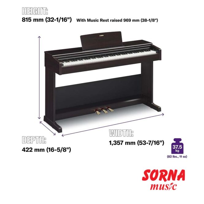 پیانو دیجیتال YAMAHA YDP-105 B