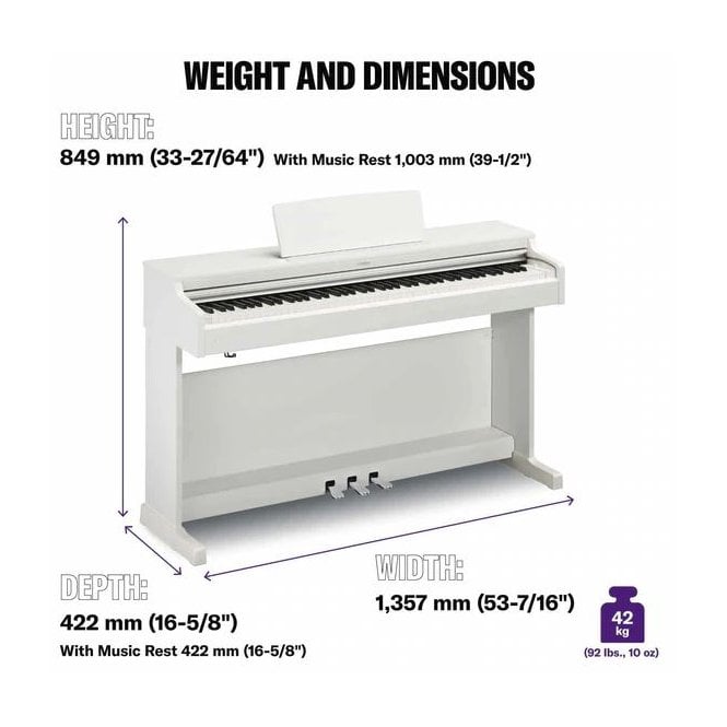 پیانوی دیجیتال YDP‑165 image020