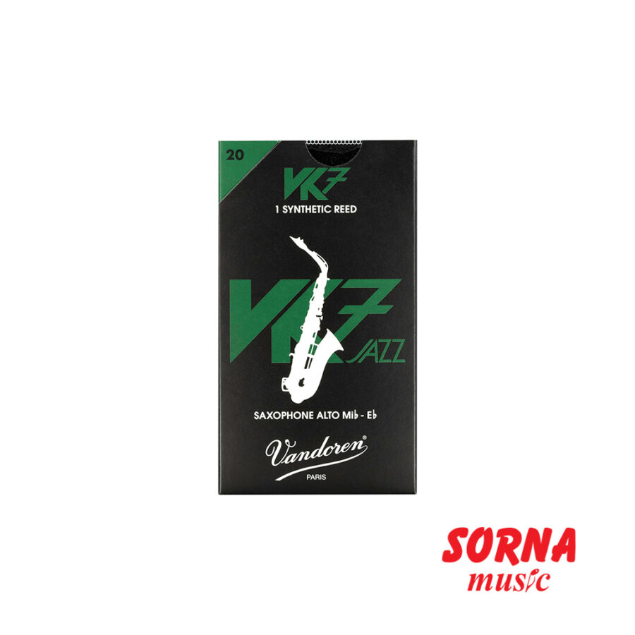 7841 Vandoren VK7 Jazz Synthetic Alto Saxophone Reed Strength 20